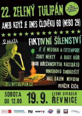 Obrázek pro 22. Zelený tulipán aneb Když je dnes člověku 60 (nebo 29) - PŘEDPRODEJ ZAHÁJEN!!