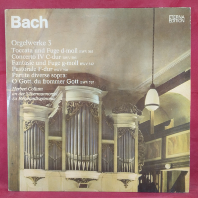 Obrázek pro Bach, Collum Herbert - Bach Orgelwerke 3