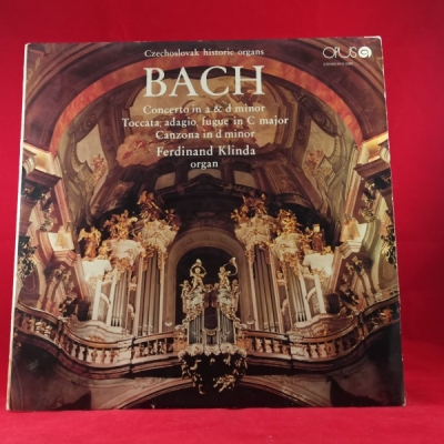 Obrázek pro Bach - Concierto in a and d minor... (Czechoslovak historic organs)