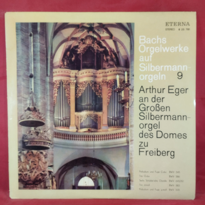 Obrázek pro Bach, Eger Arthur - Bachs Orgelwerke auf Sibermannorgeln 9