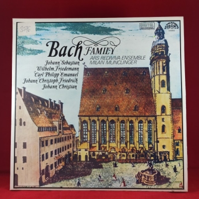 Obrázek pro Bach Johann Sebastian - Bach Family (Ars Rediviva Ensemble, Milan Munclinger)
