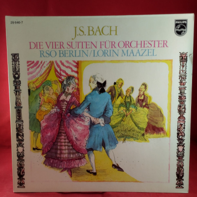 Obrázek pro Bach Johann Sebastian - Die Vier Suiten fur Orchester