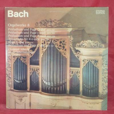 Obrázek pro Bach Johann Sebastian - Orgelwerke 8