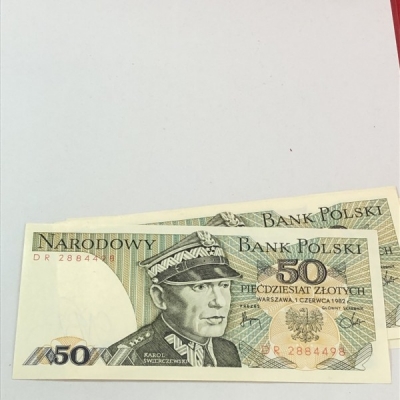 Obrázek pro bankovka - 50 zlotych