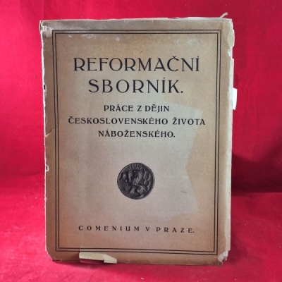 Obrázek pro Bednář F., Hrejsa F.(ed.) - Reformační sborník. Práce z Dějin Československého života náboženského.