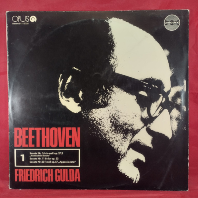 Obrázek pro Beethoven Ludwig van, Gulda Friedrich - 1 Sonate Nr.14, Sonate Nr.11, Sonate NR.23