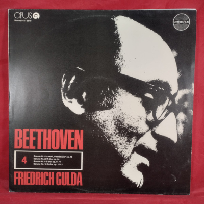 Obrázek pro Beethoven Ludwig van, Gulda Friedrich - 4 Sonate Nr.8c, Sonate Nr.22F, Sonate Nr.9E, Sonaate Nr.10G