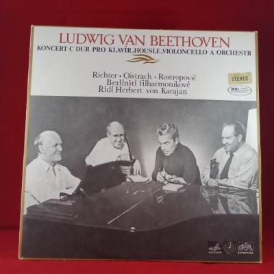 Obrázek pro Beethoven Ludwig van - Koncert C dur pro klavír, housle, violoncello a orchestr