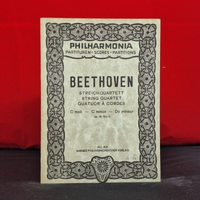 Obrázek pro Beethoven - Smyčcový kvartet C moll