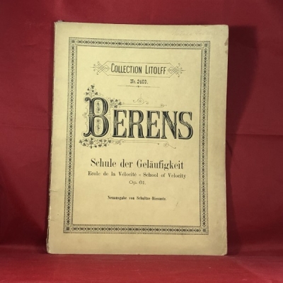 Obrázek pro Berens - Schule der Geläufigkeit