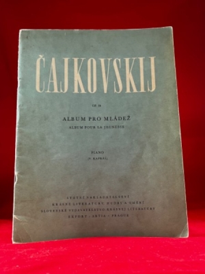 Obrázek pro Čajkovskij - OP. 39 Album pro mládež; Piano
