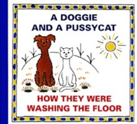 Obrázek pro Čapek Josef - A Doggie and A Pussycat - How they were washing the Floor