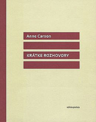 Obrázek pro Carson Anne - Krátke rozhovory