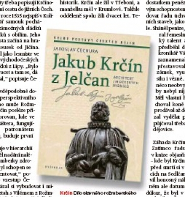 Obrázek pro Čechura Jaroslav - Jakub Krčín z Jelčan