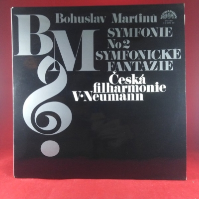 Obrázek pro Česká filharmonie/V. Neumann - Bohuslav Martinů- Symfonie No 2- Symfonické fantazie