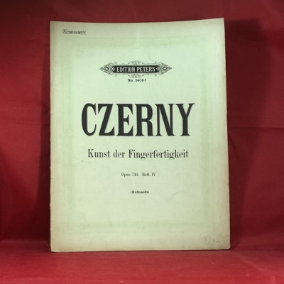 Obrázek pro Czerny - Kunst der Fingerfertigkeit