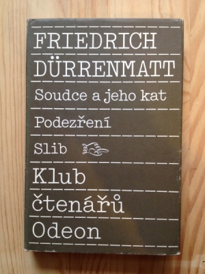 Obrázek pro Dürrenmatt Friedrich - Soudce a jeho kat, Podezření, Slib