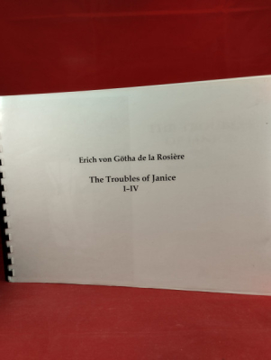 Obrázek pro Erich von Götha - The Troubles of Janice I-IV