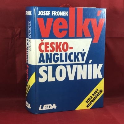Obrázek pro Fronek Josef - Velký česko-anglický slovník