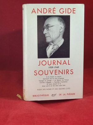 Obrázek pro Gide André - Journal 1889-1939, Journal 1939-1949, Souvenirs (2 svazky)