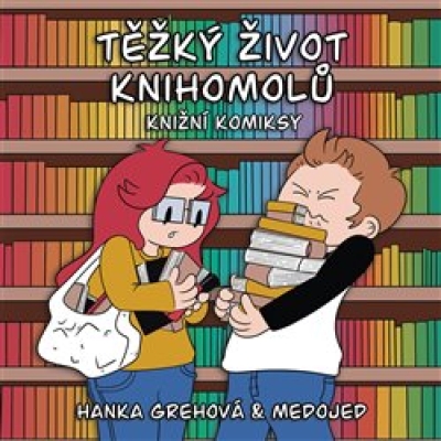 Obrázek pro Grehová Hana,Jakeš  Lukáš Medojed - Těžký život knihomolů: Knižní komiksy