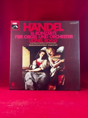 Obrázek pro Händel, Rogg - 16 Konzerte für Orgel und Orchester (3LP)