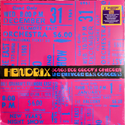 Obrázek pro Hendrix Jimi - Songs For Groovy Children (LP Colored)