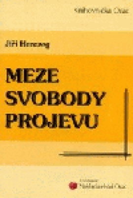 Obrázek pro Herczeg Jiří - Meze svobody projevu