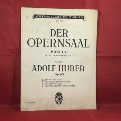 Obrázek pro Huber Adolf - Der Opersaal
