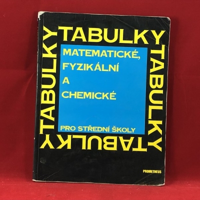 Obrázek pro kol. - Matematické, fyzikální a chemické tabulky pro střední školy