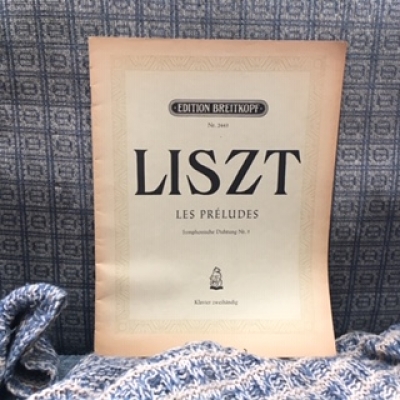 Obrázek pro Liszt Franz - Les Préludes. Symphonische Dichtung Nr. 3