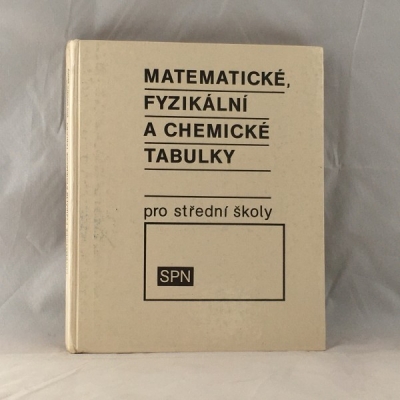 Obrázek pro Matematické, fyzikální a chemické - tabulky pro střední školy