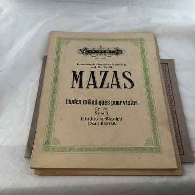 Obrázek pro Mazas J. F. - Etudes mélodiques pour violon