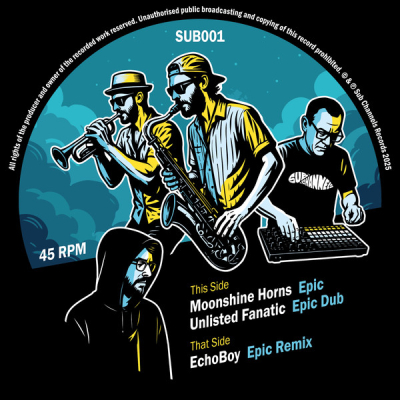 Obrázek pro Moonshine Horns, Unlisted Fanatic, Echoboy - Epic, Epic Dub (12")