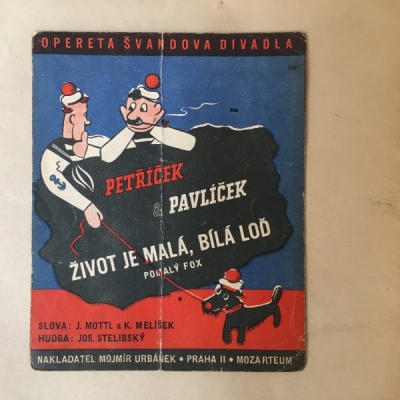 Obrázek pro Mottl, Melíšek, Stelibský - Petříček a Pavlíček. Život je malá bílá loď