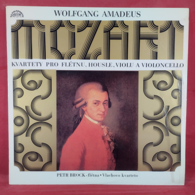 Obrázek pro Mozart, Brock Peter - Kvartety pro flétnu, housel, Violu a Violoncello
