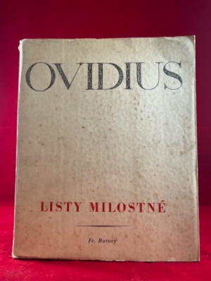 Obrázek pro Ovidius - Listy milostné