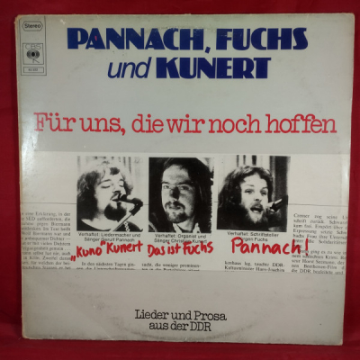 Obrázek pro Pannach, Fuchs Und Kunert – Fur Uns, Die Wir Noch Hoffen
