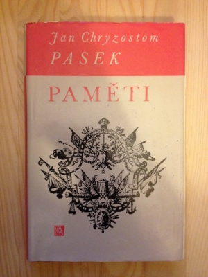 Obrázek pro Pasek Jan Chryzostom - Paměti