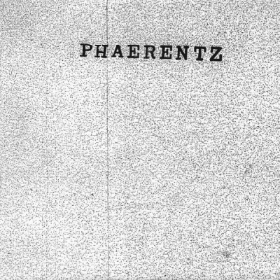 Obrázek pro Phaerentz - Phaerentz (3 CD-R)