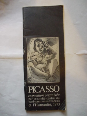 Obrázek pro Picasso. Exposition organisée par le comité central du parti communiste français et lHumanité, 1973