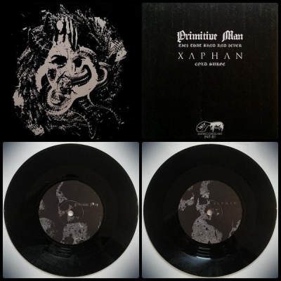 Obrázek pro Primitive Man / Xaphan - Ties That Bind And Sever / Cold Surge (7" Color)