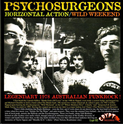 Obrázek pro Psychosurgeons - Horizontal Action / Wild Weekend (7")