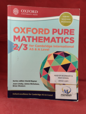 Obrázek pro Rayner David - Oxford Pure Mathematics