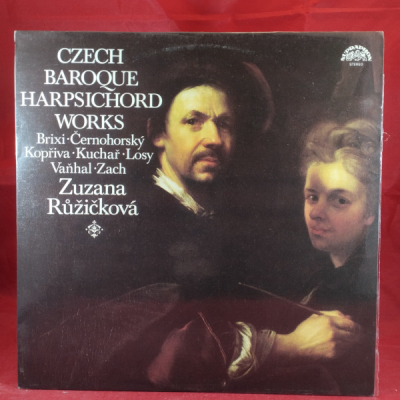 Obrázek pro Růžičková Zuzana, Brixi, Černohorský, Kopřiva, Kuchař, Losy - Czech Baroque harpsichord works