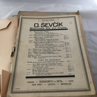Obrázek pro Ševčík O. - Mistrovská díla pro housle