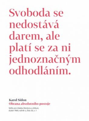 Obrázek pro Sidon Karol - Obrana absolutního postoje