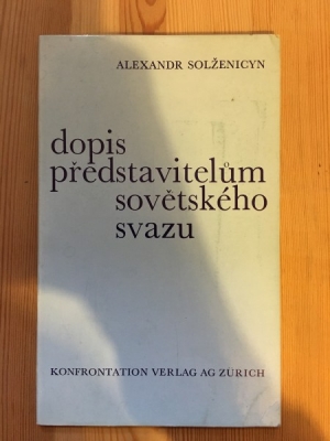 Obrázek pro Solženicyn Alexandr Isajevič - Dopis představitelům sovětského svazu