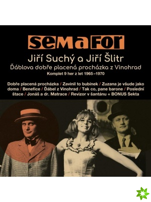 Obrázek pro Suchý Jiří, Šlitr Jiří - Komplet 9 her z let 1965-1970 (15 CD)