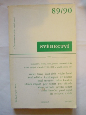 Obrázek pro Svědectví 89/90